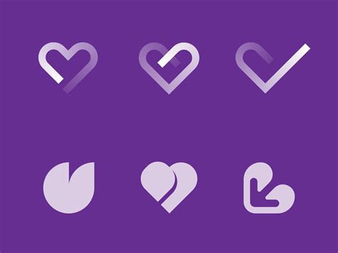 purple heart dating app